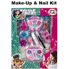 Glam Make-Up & Nail Kit - 10 Piece
